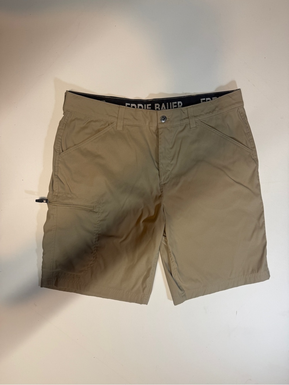 Eddie Bauer Men's Tan Outdoor Performance Shorts